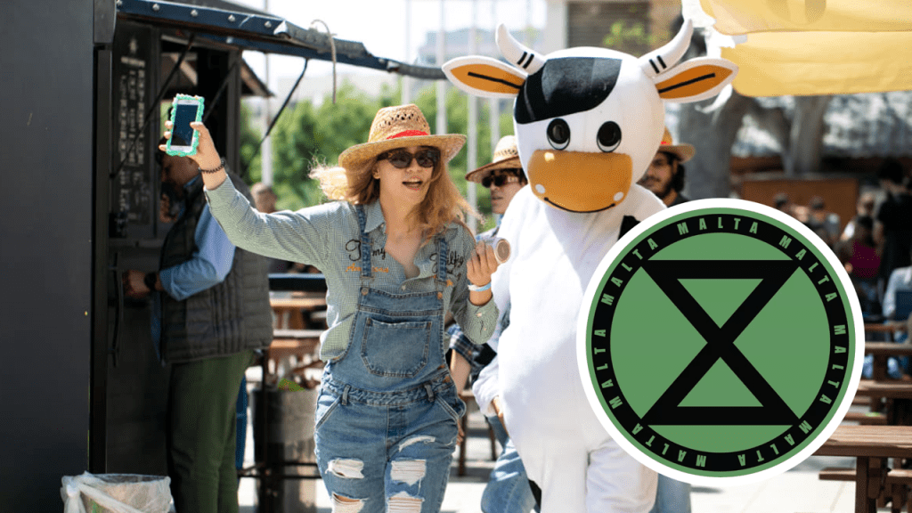 Flash Mob at the University of Malta